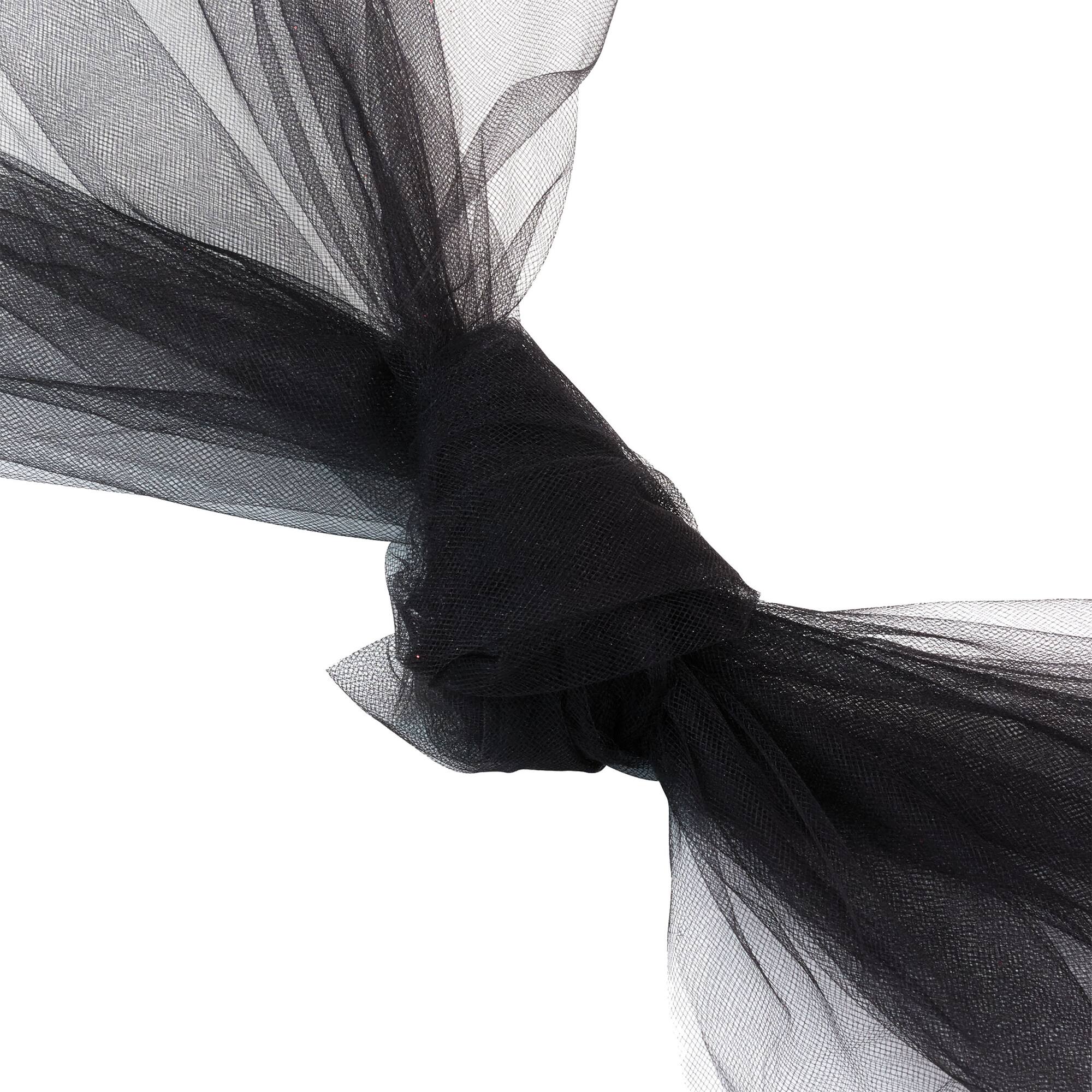 Wyla Black Shiny Tulle